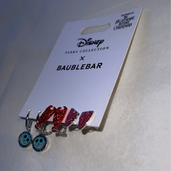 DISNEY Lock, Shock and Barrel Earring The Nightmare Before Christmas - Picture 3 of 7